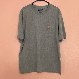 Carhartt Heather Gray Pocket Tee